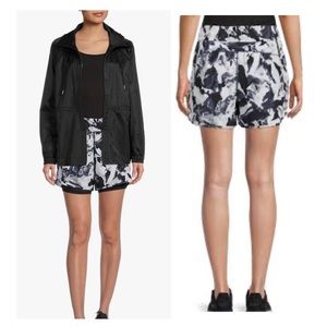 Avia XXL(20) active-ware breathable running black & white shorts